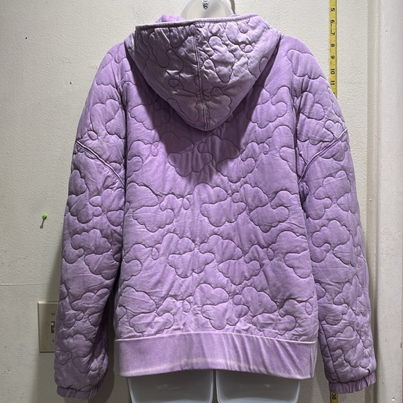 Wild Fable Lavender Quilted Hoodie - Picture 3 of 6